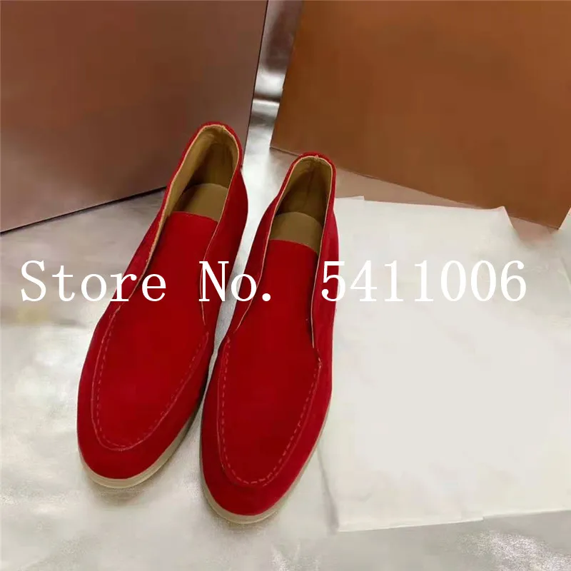 Открытые прогулочные туфли; Модные женские ботильоны; Повседневная обувь; детская замшевая обувь; фирменный дизайн; женская обувь на плоской подошве; высокие кроссовки - Цвет: Красный
