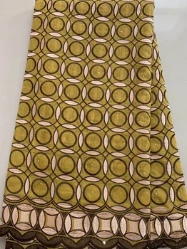 

New design Hot Sale Nigerian Lace Fabric,Fashion African cotton Swiss Voile Lace In Switzerland High Quality Lace ELL3977