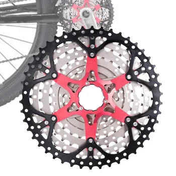 

Riding Sturdy Mountain Bike Parts Cassette 9 Speed 46 Teeth Bicycle Sprocket Wide Ratio Flywheel Cycling Steel Universal Outdoor