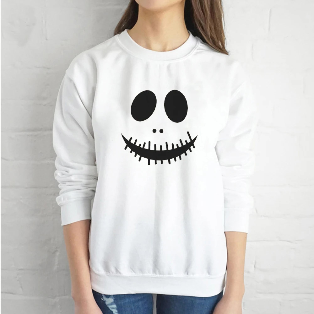 

Halloween Funny Witch Jacket Vogue Sweatshirt White Pull Riverdale Winter Women Clothes Daily Sport Tops 2020 New Arrivals Edgy