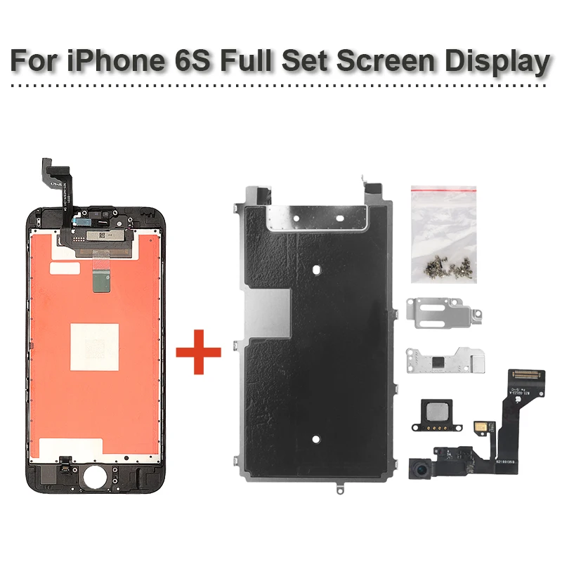 ЖК дисплей AAAA для iPhone 6 6S 6P Plus 7 7plus 8 8Plus полный комплект сенсорный экран дигитайзер