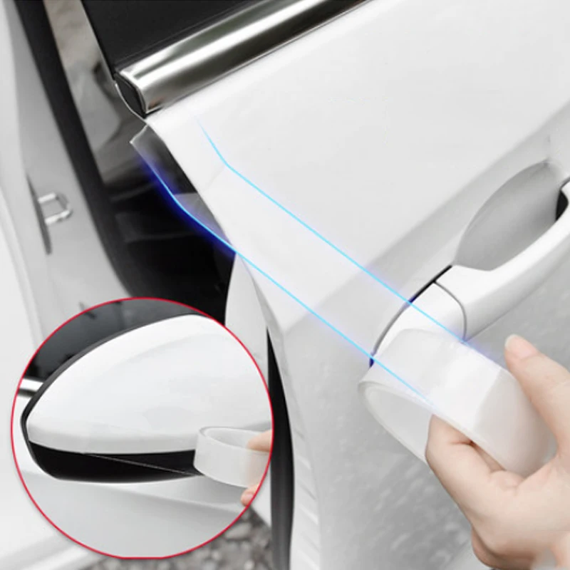 

Car Door Edge Guards Anti-collision Door Strip Bumper Protector Crash Anti-rub Protection For Skoda Fabia 2018 2019 2020