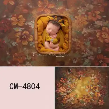 

MEHOFOTO Newborn Baby Floral Photography Backdrops Floral Photographic Studio Photo Background Birthday Decorations Prop