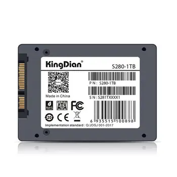 

KingDian 2.5\" Internal Desktop Hard Disc High Speed Solid State Drive SATA3