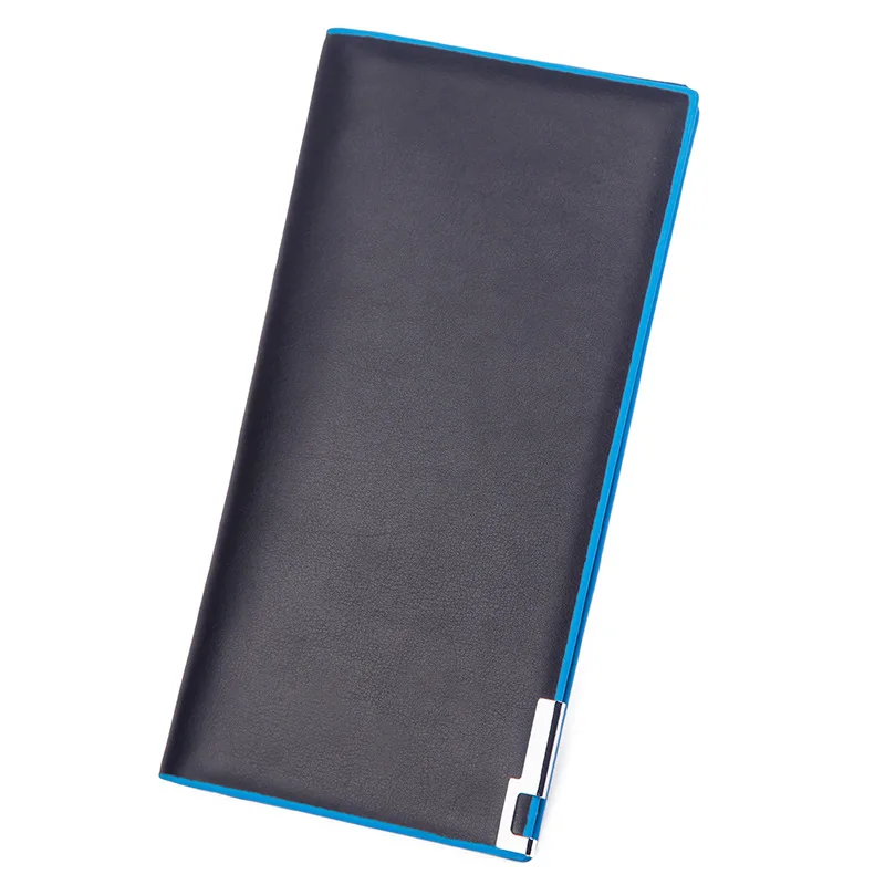 

Hengsheng MEN'S Wallet Long Korean-style Fashion Man Wallet Fashion Contrast Color Shiny Side Wallet Manufacturers Direct Sellin