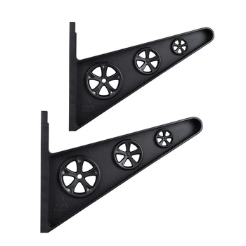 

Wall Rack 4x Screws Kit + 2x Skateboards Long Board Scooter Skis Holder Support
