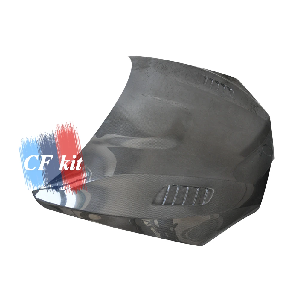 

Carbon Fiber Car Front Bonnet Hood Cover With Holes For BMW F15 F16 F85 F86 CF Kit Car Styling