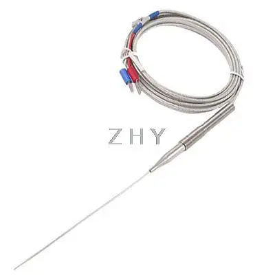 

2m 6.6ft K Type Sensor Temperature Controller Sheath Thermocouple Probe 400C