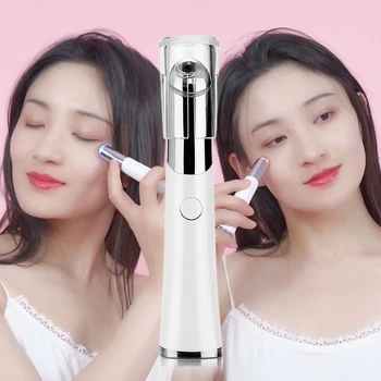 

Fashion Eye Skin Care Instrument Stick EMS Remove Dark Circle White ABS Massage Massager Heated EMS Electric Eye Massager