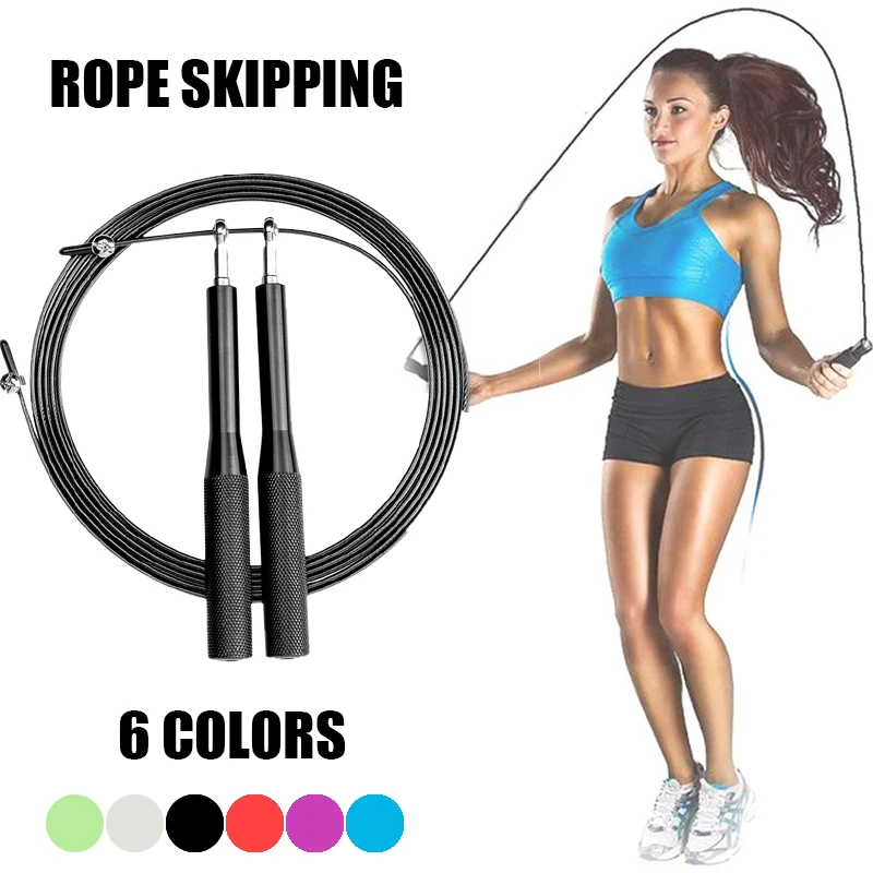 Творческий контроль скорости Скакалка регулируемые упражнения веревка тренировка похудение Спортивная Скакалка фитнес-оборудование для тренировки
