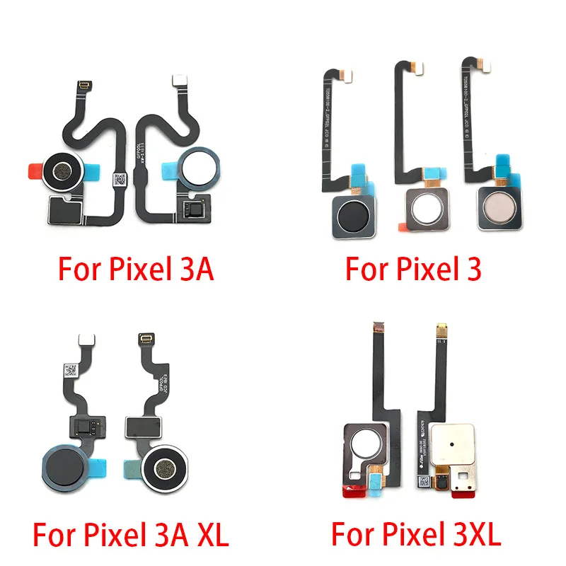 Fingerprint Scanner For Google Pixel 3 3XL 3A XL ID Home Button Menu Return Key Recognition Sensor Flex Cable | Мобильные телефоны