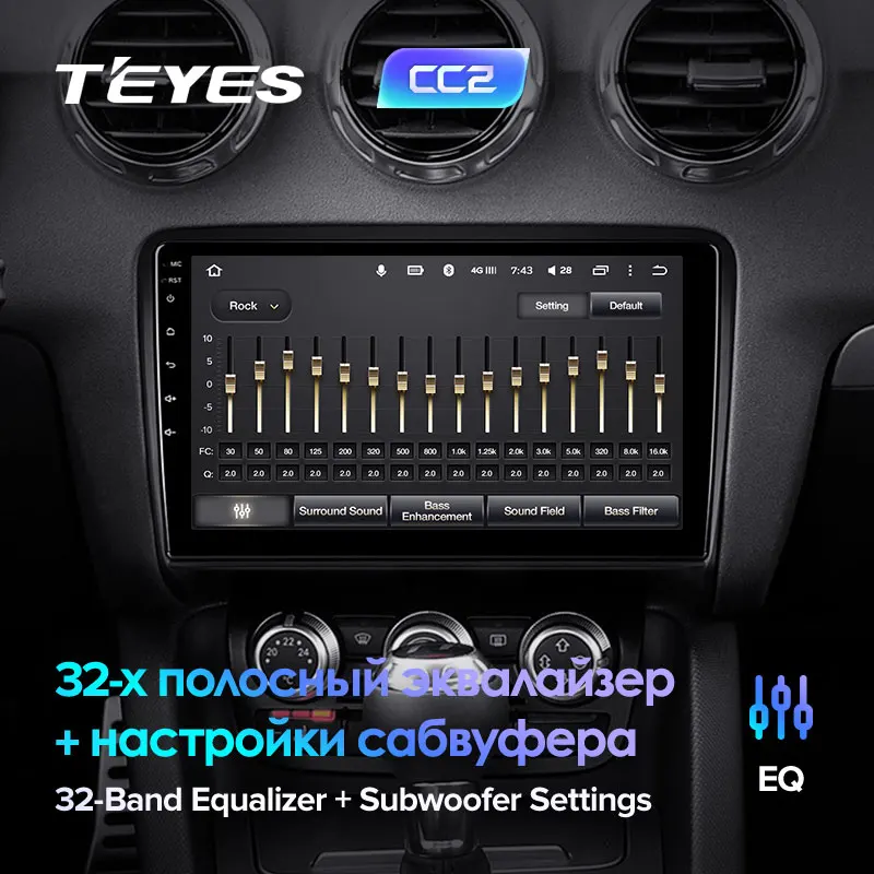 TEYES CC2 For Audi TT 2 8J 2006 - 2014 Car Radio Multimedia Video Player Navigation GPS Android 8.1 No 2din 2 din dvd TEYES CC2 For Audi TT 2 8J 2006 - 2014 Car Radio Multimedia Video Player Navigation GPS Android 8.1 No 2din 2 din dvd