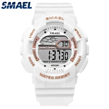 

SMAEL Men Watch Top Luxury Brand Sport Watch Electronic Digital Male Wrist Clock Man 50M Waterproof Men's Watches 1027