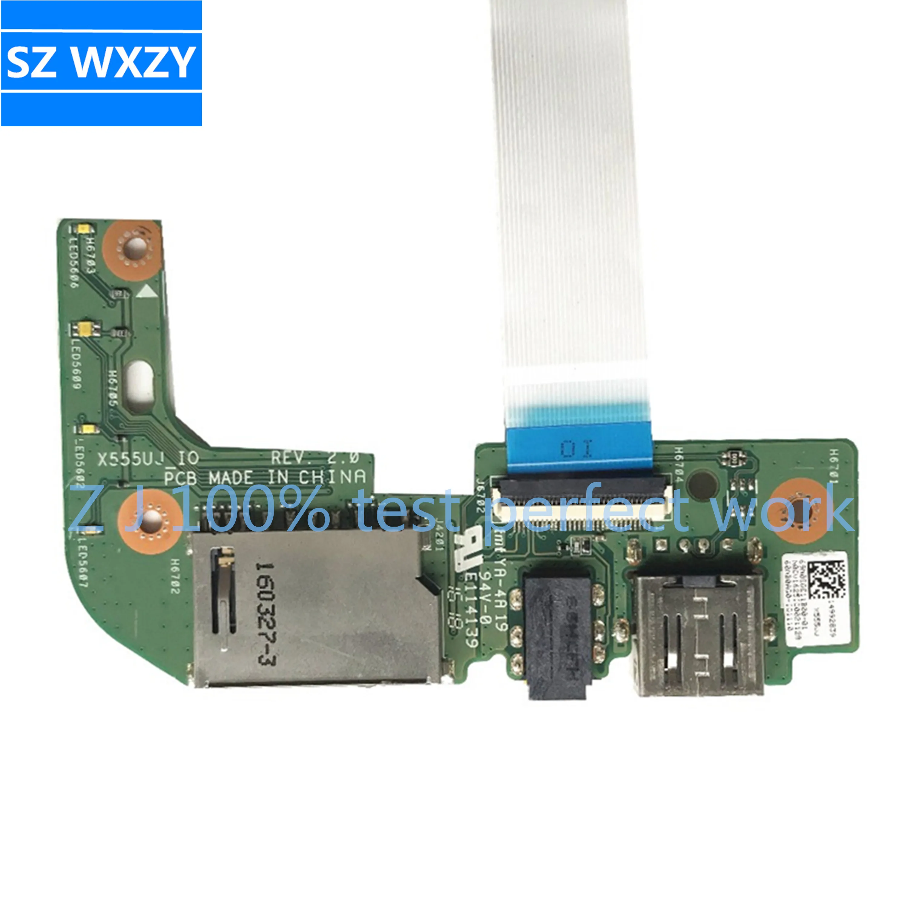 Nappe plate flat cable flex ribbon audio USB JACK card reader ASUS X555 X555L 
