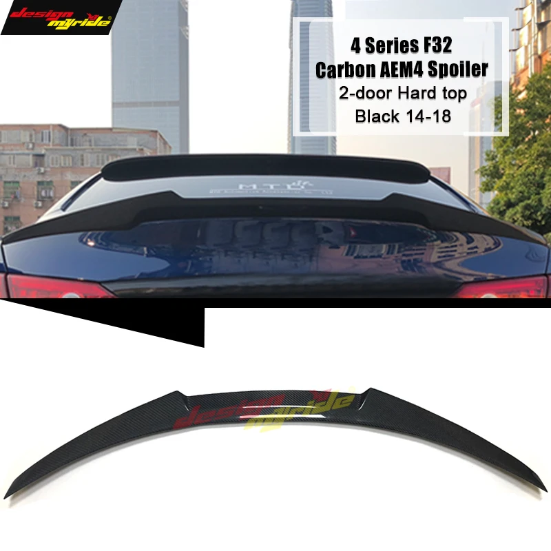 F32 спойлер багажника заднего крыла хвоста M4-style углерода для bmw 420i 428i 435i 440 задний