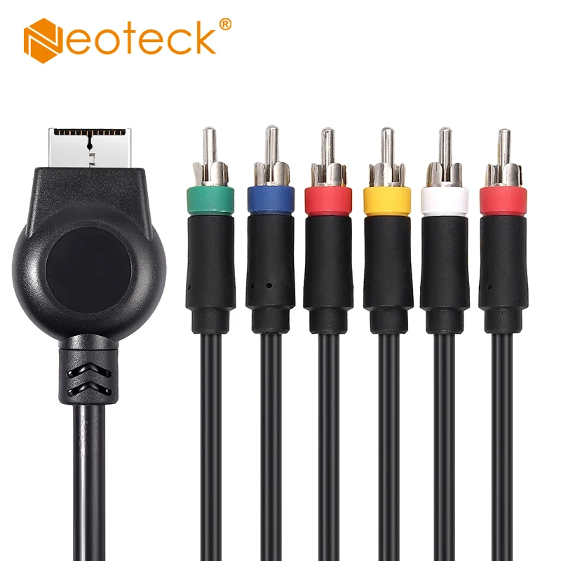 Neoteck черный подходящий для PS3 компонентный av кабель 1 8 м YPBPR HDTV с высоким