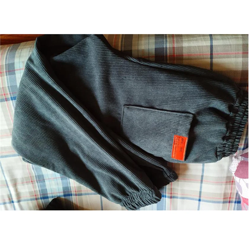 Nowa wiosna męskie spodnie 2021 w pasie spodnie sztruksowe moda Streetwear Outdoor męskie spodnie do joggingu Pantalones Para Hombres 5 Nowa wiosna męskie spodnie 2021 w pasie spodnie sztruksowe moda Streetwear Outdoor męskie spodnie do joggingu Pantalones Para Hombres 5