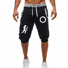 Прямая поставка Летние повседневные шорты с принтом Мужские шорты для бега размера плюс M-3XL