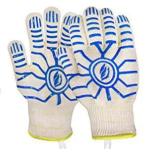 

Manufacturers Direct Selling Heat-resistant Gloves 500-Degree Oven Gloves Microwave Oven Kitchen BBQ Heat Resistant Insulation G
