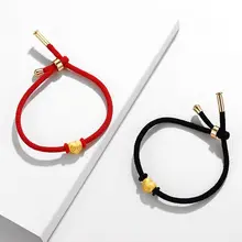 MxGxFam ручной работы Плетение Красный/Черный Веревка любовь сердца браслет ювелирные изделия для женщин дизайн 24 К чистого золота цвет аллергии