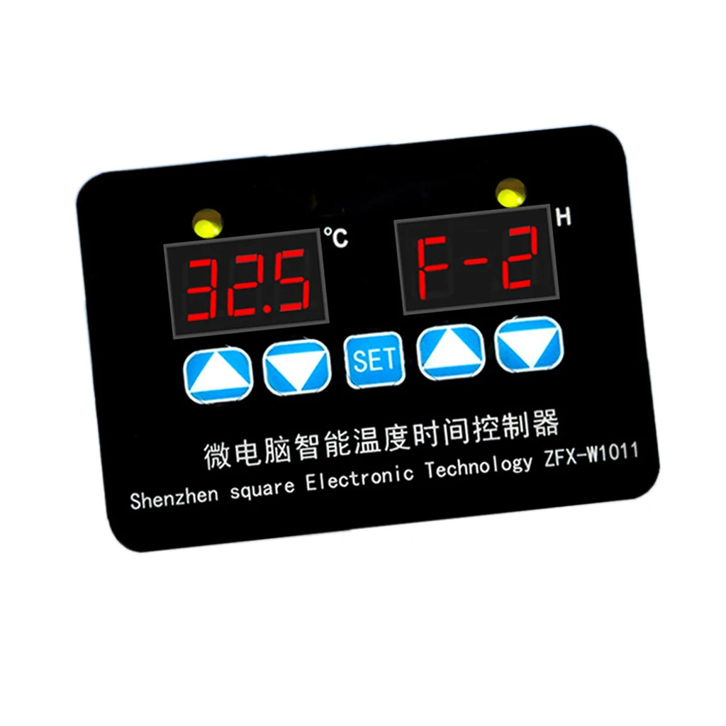 Digital Temperature Controller Thermostat & Timer Time Switch DC 12V Heating Cooling