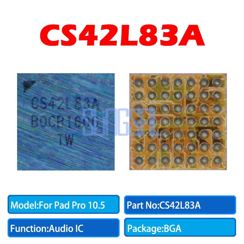 Оригинальный Новый CS42L83A аудио IC звуковой кодек для iPad Pro 10 5 1 шт./лот | Электронные