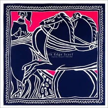 

Designer Silk Head Scarfs For Women 90*90cm Square Scarf Hand Rolled Edges Designer Silk Shawl Scarf