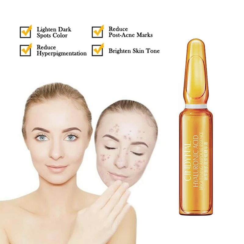 

BIOAQUA Pure Pearl Essence Face Cream Whitening Cream Acne Scars Hyaluronic Acid Anti-aging Anti-wrinkle Vc Face Serum Fade Dark
