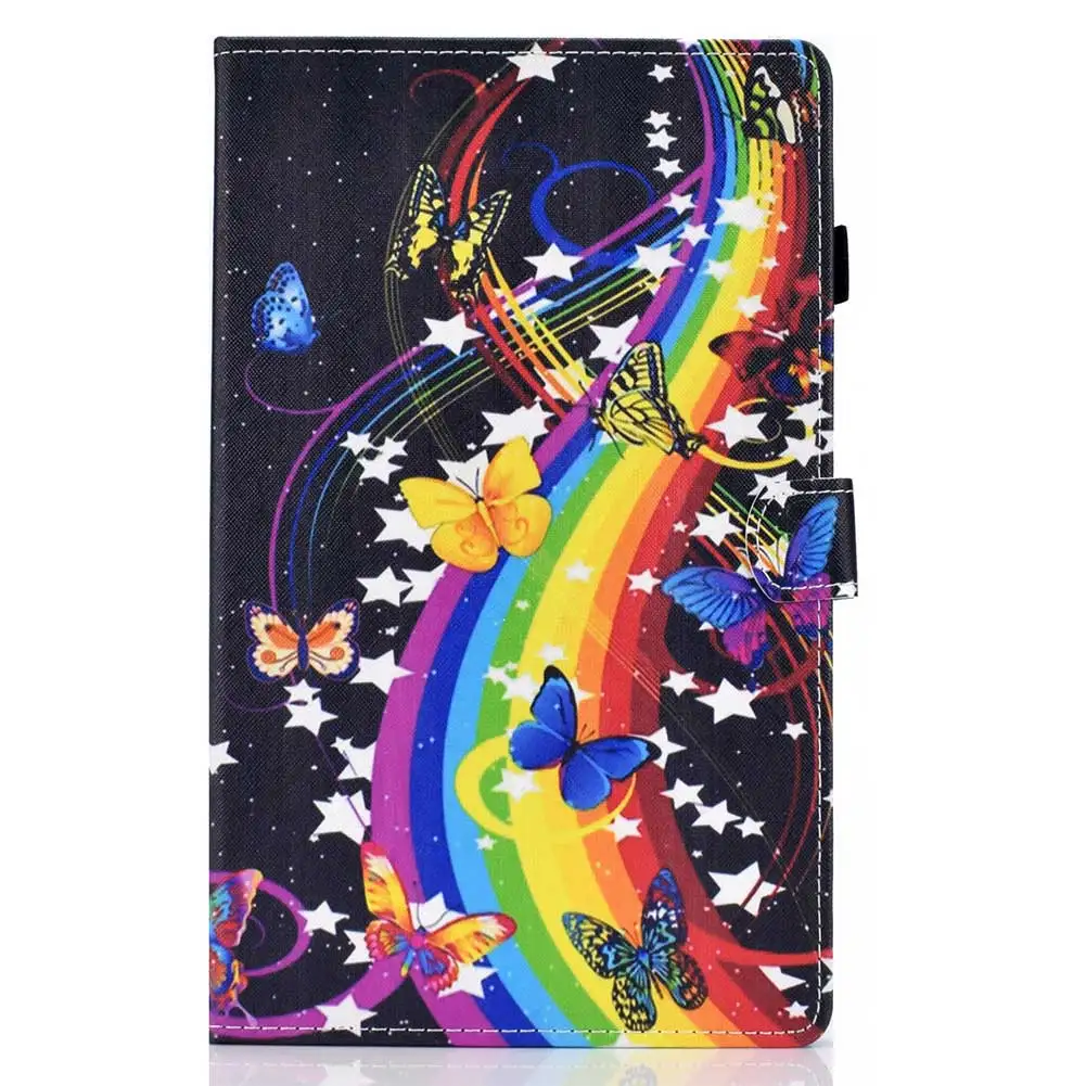 Кожаный флип-чехол с принтом для Samsung Galaxy Tab A 10,1 дюймов SM-T510 T515 чехол Ультратонкий противоударный чехол для планшета
