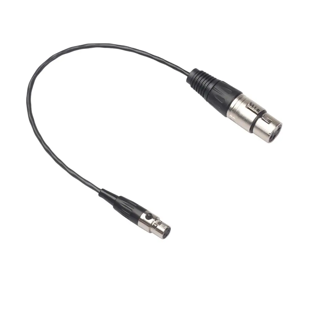 0 3 м Mini XLR 3pin Female к корпусу из цинкового сплава Audio Cable Cameras Cable|Кабели VGA| |