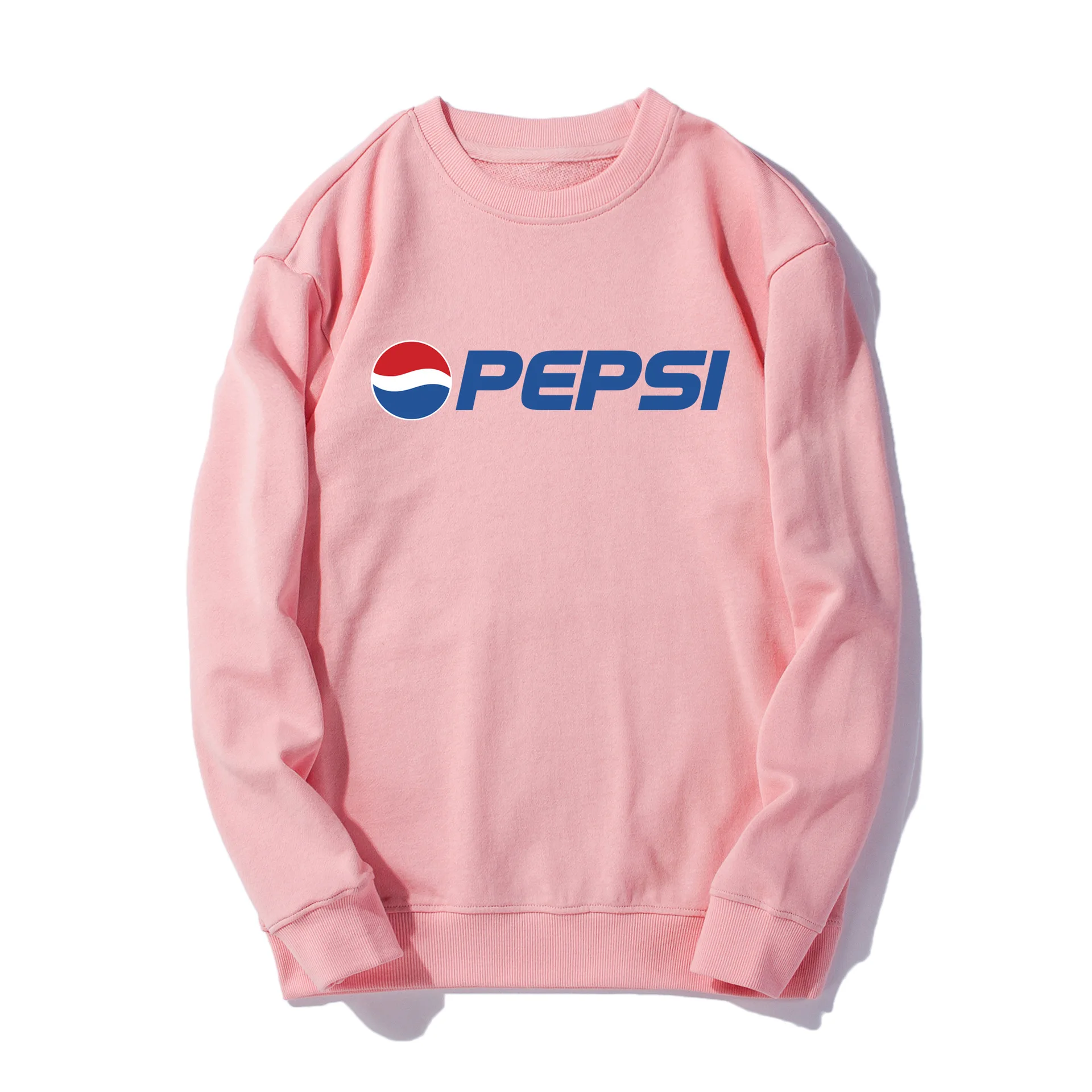 INS Hong Ventilation Network Red Hot Selling Popular Brand Joint Pepsi Hoodie Long Sleeve Round-neck Pullover Men And Women Coat