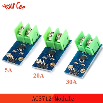

5A 20A 30A Hall Current Sensor Module ACS712 Module Sensors for Arduino Integrated Circuit