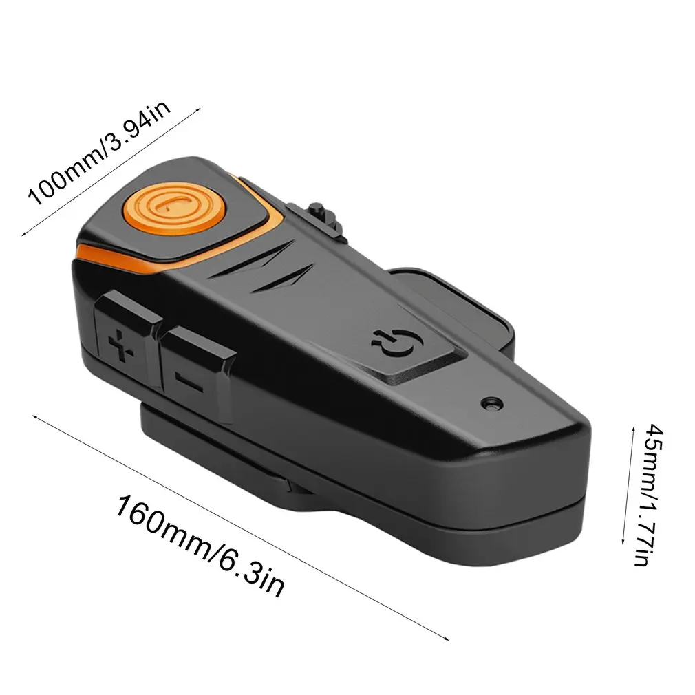 Мотоциклетная гарнитура для шлема, беспроводная, Bluetooth, водонепроницаемая, Переговорная, Intercomunicador Moto FM