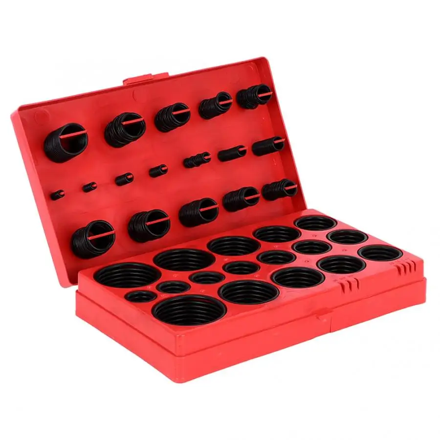 

tire studding tool 419 pcs 32 Sizes O-Ring Black Rubber Rings Gasket Professional Industry Gaskets for auto repair