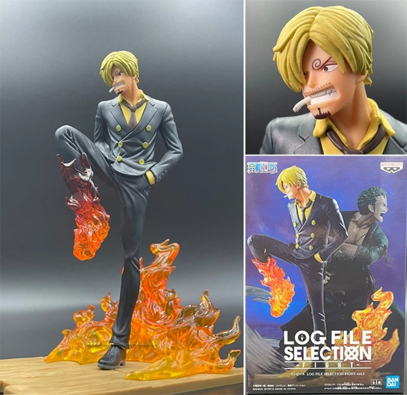 Original Banpresto One Piece Log File Selection Lfs Sanji Action Figure Toys Model Figurals Brinquedos Action Figures Aliexpress