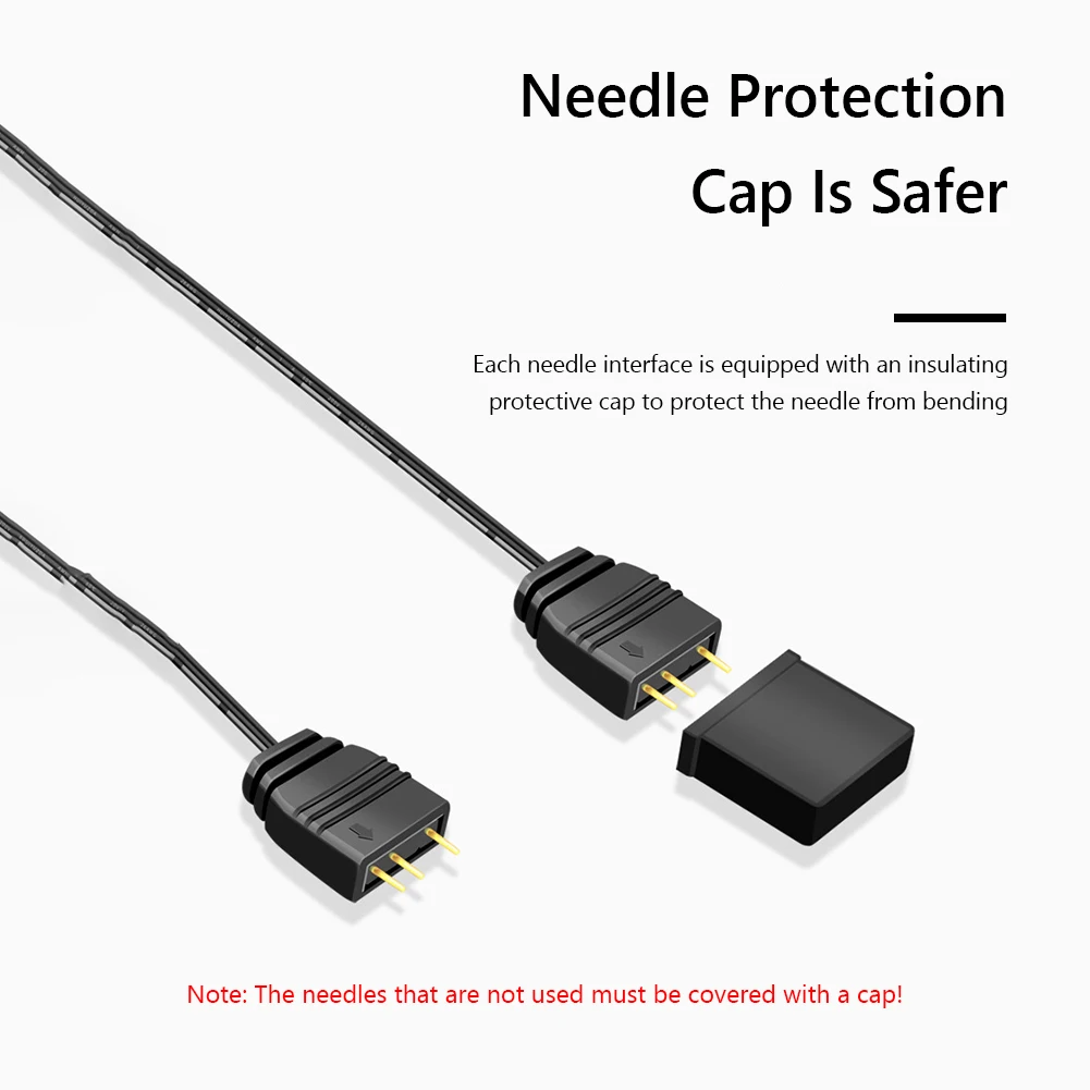 Efficient Cooling Hub: Maximize airflow with our 5V 3Pin Fan Hub Splitter. Sync multiple fans seamlessly. Enhance your cooling setup! Description Image.This Product Can Be Found With The Tag Names Cheap Computer Cables Connectors, Computer Cables Connectors, Computer Office, High Quality Computer Office