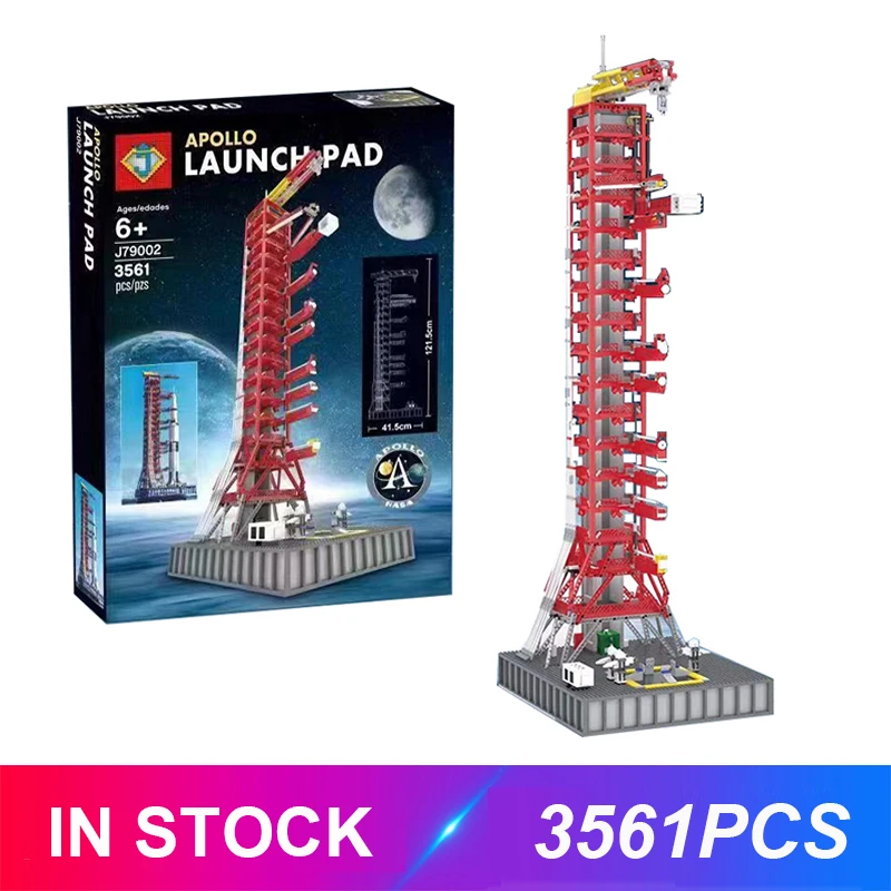 LepinBlocks Moc 79002 Apollo Launchpad совместимый 37003 21309 Строительные кирпичи развивающие игрушки рождественские подарки для детей