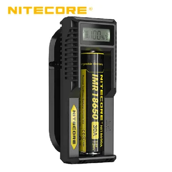 

Original Nitecore UM10 LCD Display Digital Smart USB Charger suit for 18650 17650 17670 RCR123A 16340 14500 Battery