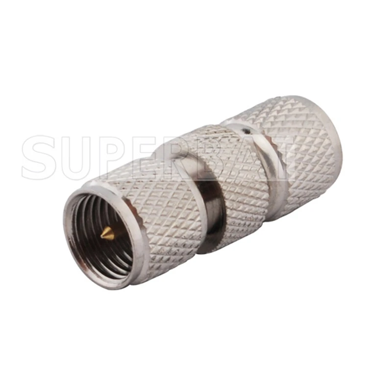 Mini UHF Adapter Male to Plug Straight RF Coaxial Connector Cable