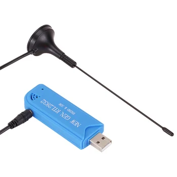 

Mini SDR Receiver Plug And Play Portable 25MHz To 1760MHz With Antenna FM Radio RTL2832U R828D A300U DAB Amplifier USB2.0 Stable