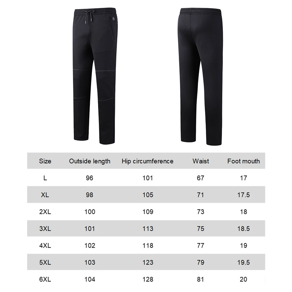 Регулируемые смарт-Брюки С Подогревом USB, теплые зимние штаны, зимние уличные походные брюки с подогревом, 3 режима, мужские брюки с подогревом