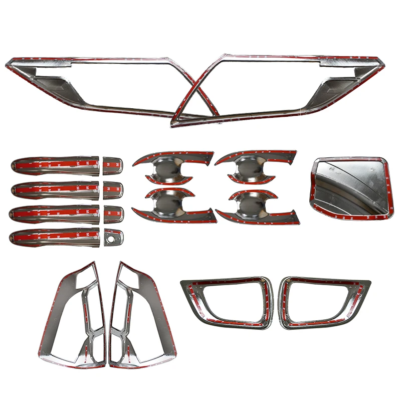 Наклейка с аккордом CITYCARAUTO крышка фары задний фонарь TUNK BOWL HANDS COVER для nissan NAVARA NP300 d40