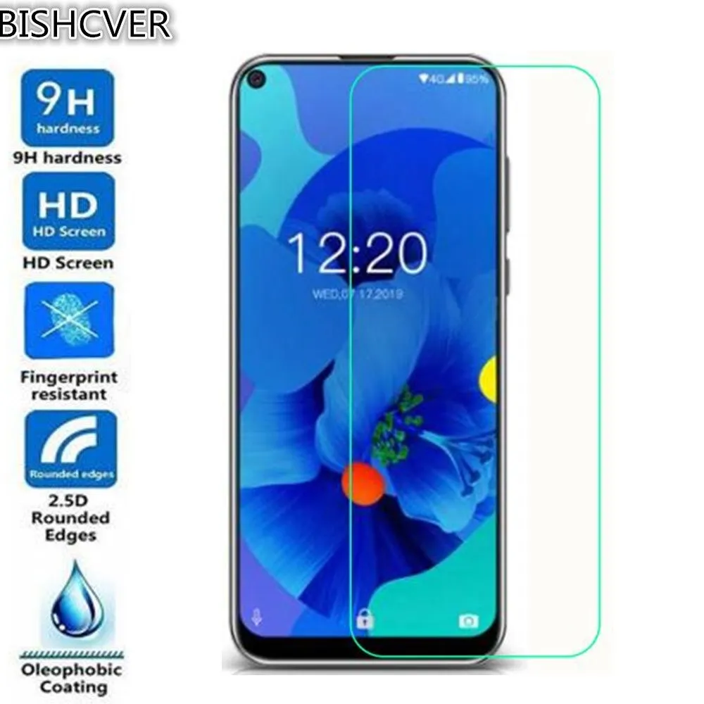 

Tempered Glass For Oukitel C17 Pro Screen Protector 9H Safety Protective Film On For Oukitel C17 Pro
