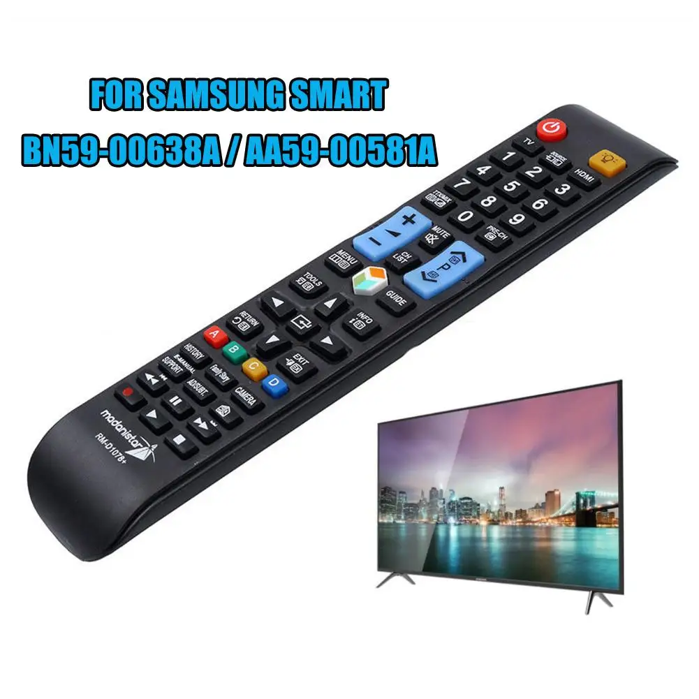 

New Infrared Remote Control for Samsung AA59-00581A AA59-00638A BN59-01178B Smart TV