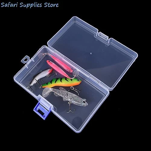 Non-toxic Fishing Lure Box Portable Transparent Visible Fish