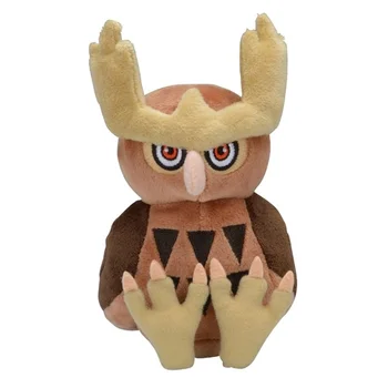 

Original Pocket Monster Noctowl Plush Doll Stuffed Toy Cute Figure 14cm Small Kid Gift