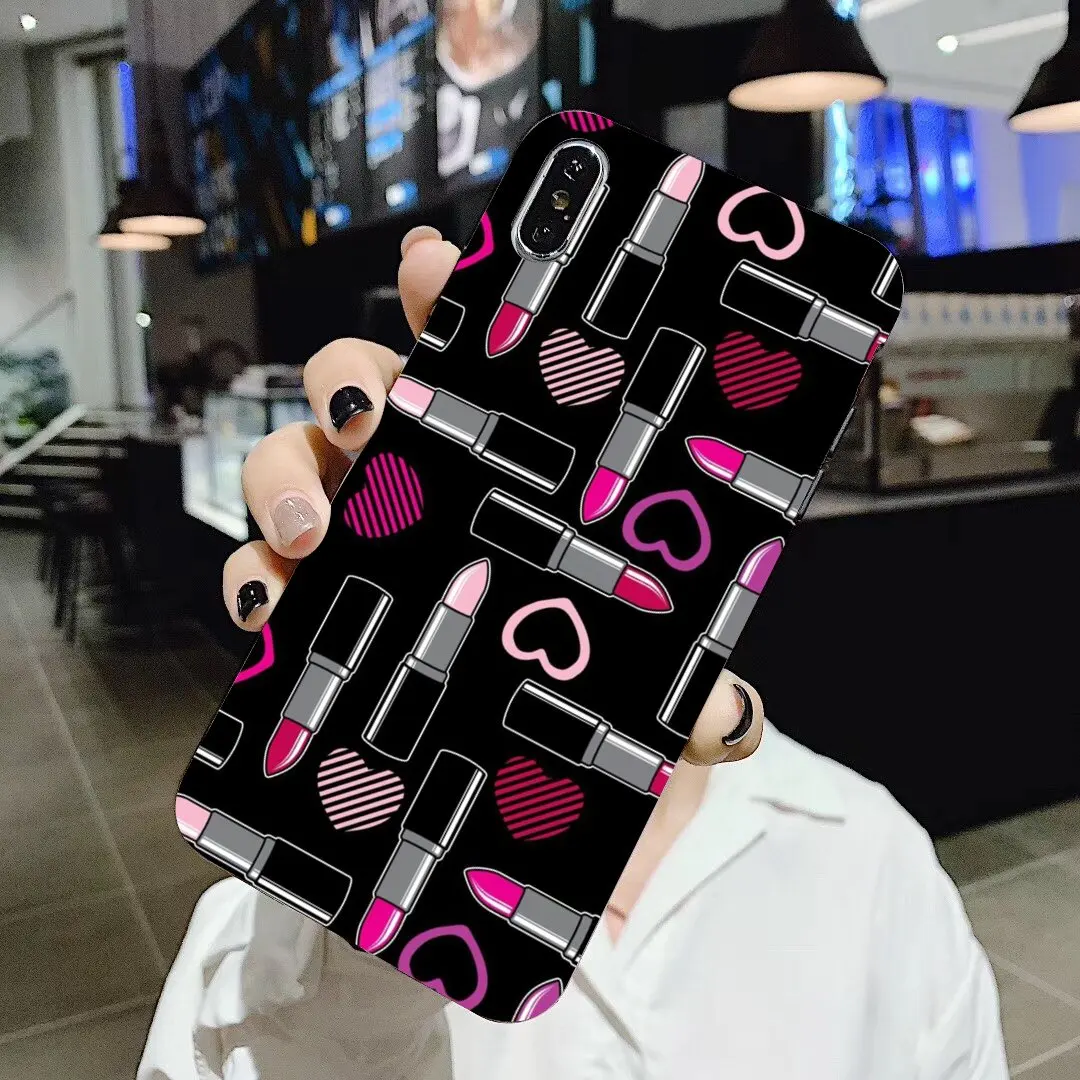 Мягкий чехол для Samsung Galaxy Note 2 3 4 5 8 9 S2 S3 S4 S5 Mini S6 S7 Edge S8 S9 Plus макияж духи помада |