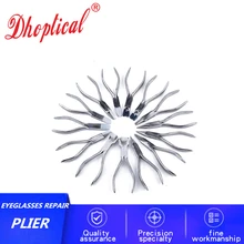 Плоскогубцы для очков, инструмент для ремонта очков, инструмент для регулировки носоупоров, оправа без оправы, инструмент для очков, по dhoptical