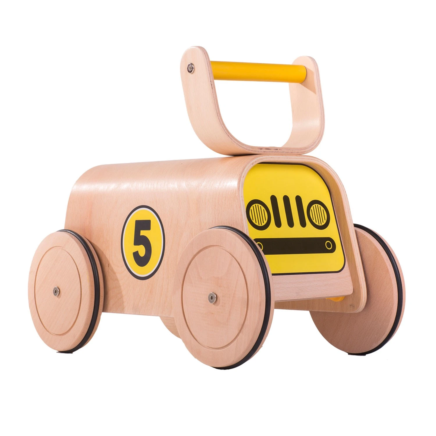 wooden car walker