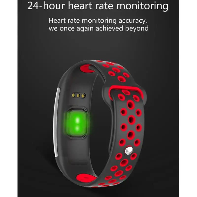 Smart Bracelet Women Q6 Bluetooth Smartwatch Men Heart Rate For Android Pressure Monitor Tracker Blood Ios Fitness Watch Sp D1Z5